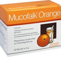 MUCOFALK Orange Gran.z.Herst.e.Susp.z.Einn.Beutel