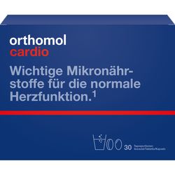 ORTHOMOL Cardio Granulat/Kaps./Tabl.Kombipack.