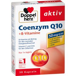 DOPPELHERZ Coenzym Q10+B Vitamine Kapseln