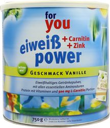 FOR YOU eiweiß power Vanille