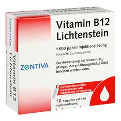 VITAMIN B12 1.000 g Lichtenstein Ampullen