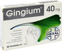GINGIUM 40 mg Filmtabletten