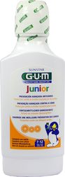 GUM Junior Mundsplung m.Calcium Orange 7-12 J.