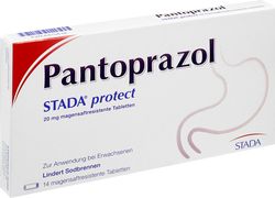 PANTOPRAZOL STADA protect 20 mg magensaftres.Tabl.