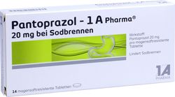 PANTOPRAZOL-1A Pharma 20mg bei Sodbrennen msr.Tab.