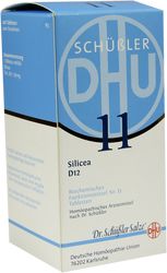 BIOCHEMIE DHU 11 Silicea D 12 Tabletten