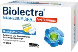 BIOLECTRA Magnesium 365 mg fortissimum Zitrone