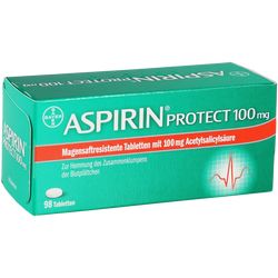 ASPIRIN Protect 100 mg magensaftres.Tabletten