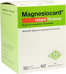 MAGNESIOCARD retard 15 mmol Beutel m.ret.Filmtabl.