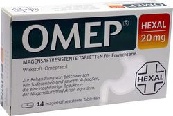 OMEP HEXAL 20 mg magensaftresistente Tabletten