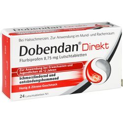 DOBENDAN Direkt Flurbiprofen 8,75 mg Lutschtabl.