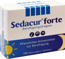 SEDACUR forte Beruhigungsdragees