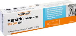 HEPARIN-RATIOPHARM 180.000 I.E. Gel