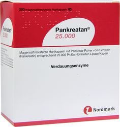 PANKREATAN 25.000 magensaftresistente Hartkapseln