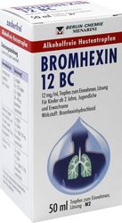 BROMHEXIN 12 BC Tropfen zum Einnehmen