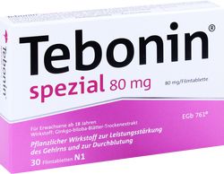 TEBONIN spezial 80 mg Filmtabletten