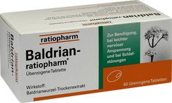 BALDRIAN-RATIOPHARM berzogene Tabletten