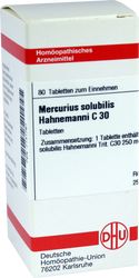 MERCURIUS SOLUBILIS Hahnemanni C 30 Tabletten