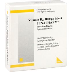 VITAMIN B12 1000 g Inject Jenapharm Inj.-Lsg.Amp.