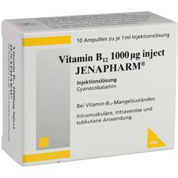 VITAMIN B12 1.000 g Inject Jenapharm Ampullen