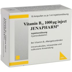 VITAMIN B12 1000 g Inject Jenapharm Inj.-Lsg.Amp.