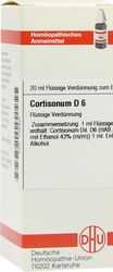 CORTISONUM D 6 Dilution