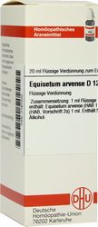 EQUISETUM ARVENSE D 12 Dilution
