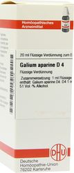 GALIUM APARINE D 4 Dilution