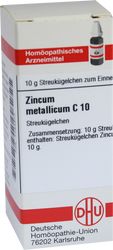 ZINCUM METALLICUM C 10 Globuli