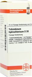 YOHIMBINUM HYDROCHLORICUM D 30 Dilution