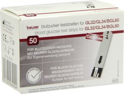 BEURER GL32/GL34/BGL60 Blutzucker-Teststreifen