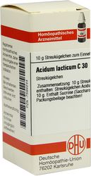ACIDUM LACTICUM C 30 Globuli
