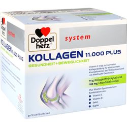 DOPPELHERZ Kollagen 11.000 Plus system Ampullen