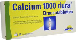 CALCIUM 1000 dura Brausetabletten