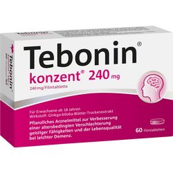 TEBONIN konzent 240 mg Filmtabletten