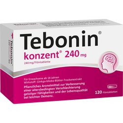 TEBONIN konzent 240 mg Filmtabletten