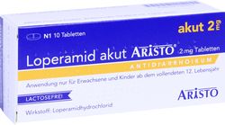 LOPERAMID akut Aristo 2 mg Tabletten