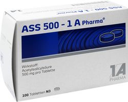 ASS 500-1A Pharma Tabletten