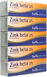 ZINK BETA 25 Brausetabletten