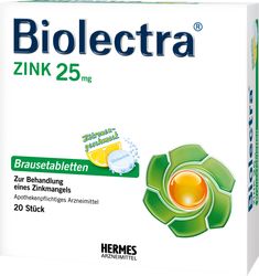 BIOLECTRA Zink Brausetabletten