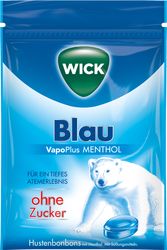 WICK BLAU Bonbons o.Zucker