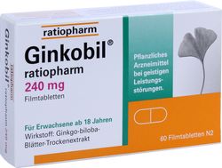 GINKOBIL-ratiopharm 240 mg Filmtabletten