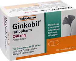 GINKOBIL-ratiopharm 240 mg Filmtabletten