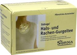 SIDROGA Hals- und Rachen-Gurgeltee Filterbeutel