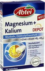 ABTEI Magnesium+Kalium Depot Tabletten