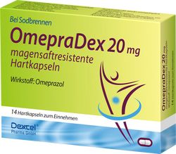 OMEPRADEX 20 mg magensaftresistente Hartkapseln