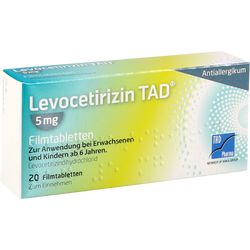 LEVOCETIRIZIN TAD 5 mg Filmtabletten