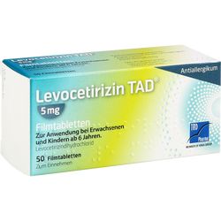 LEVOCETIRIZIN TAD 5 mg Filmtabletten