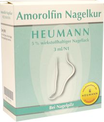 AMOROLFIN Nagelkur Heumann 5% wst.halt.Nagellack