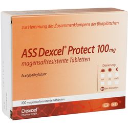 ASS Dexcel Protect 100 mg magensaftres.Tabletten